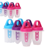 6pcs Moule de popsicle congelé avec support de bâton